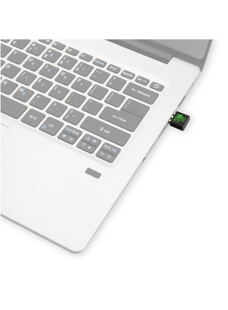 سوق النجوم محول واي فاي وبلوتوث USB، سرعة 900 ميجابت في الثانية، مزدوج النطاق 2.4/5 جيجاهرتز، جهاز استقبال شبكات لاسلكية خارجي، دونجل واي فاي صغير للكمبيوتر الشخصي/اللابتوب/سطح المكتب - Image 4